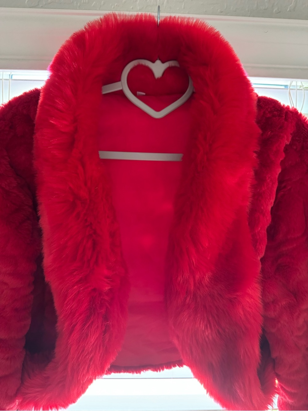 Once first Red Faux Jacket - Picture 8 of 14
